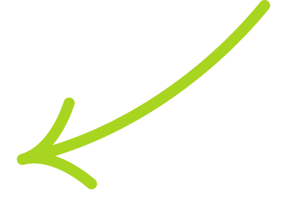 Green hand-drawn arrow pointing to Join Waitlist button